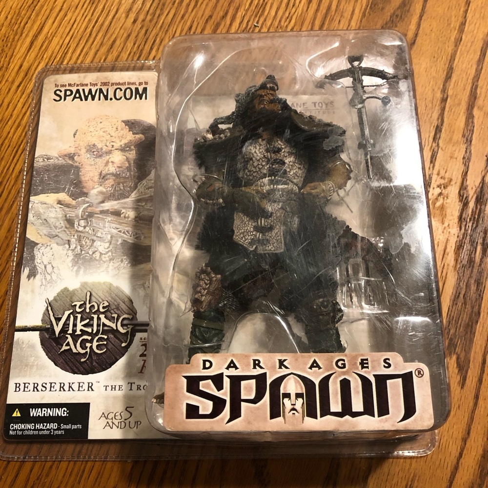 Retired Spawn Viking Age Berserker MIB circa 1991
